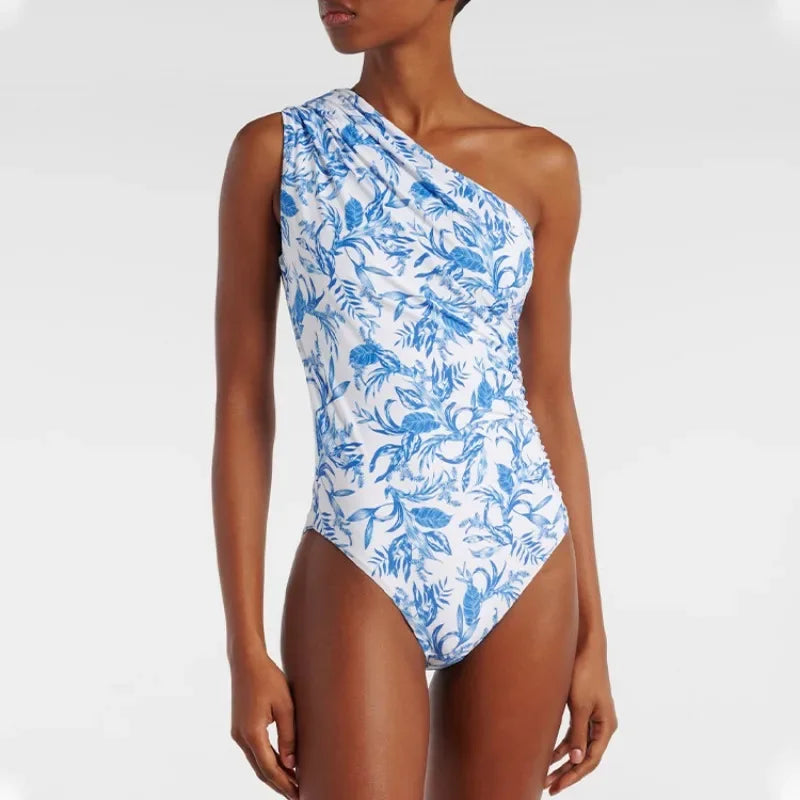 Maillot de bain1 pièce floral et son paréo