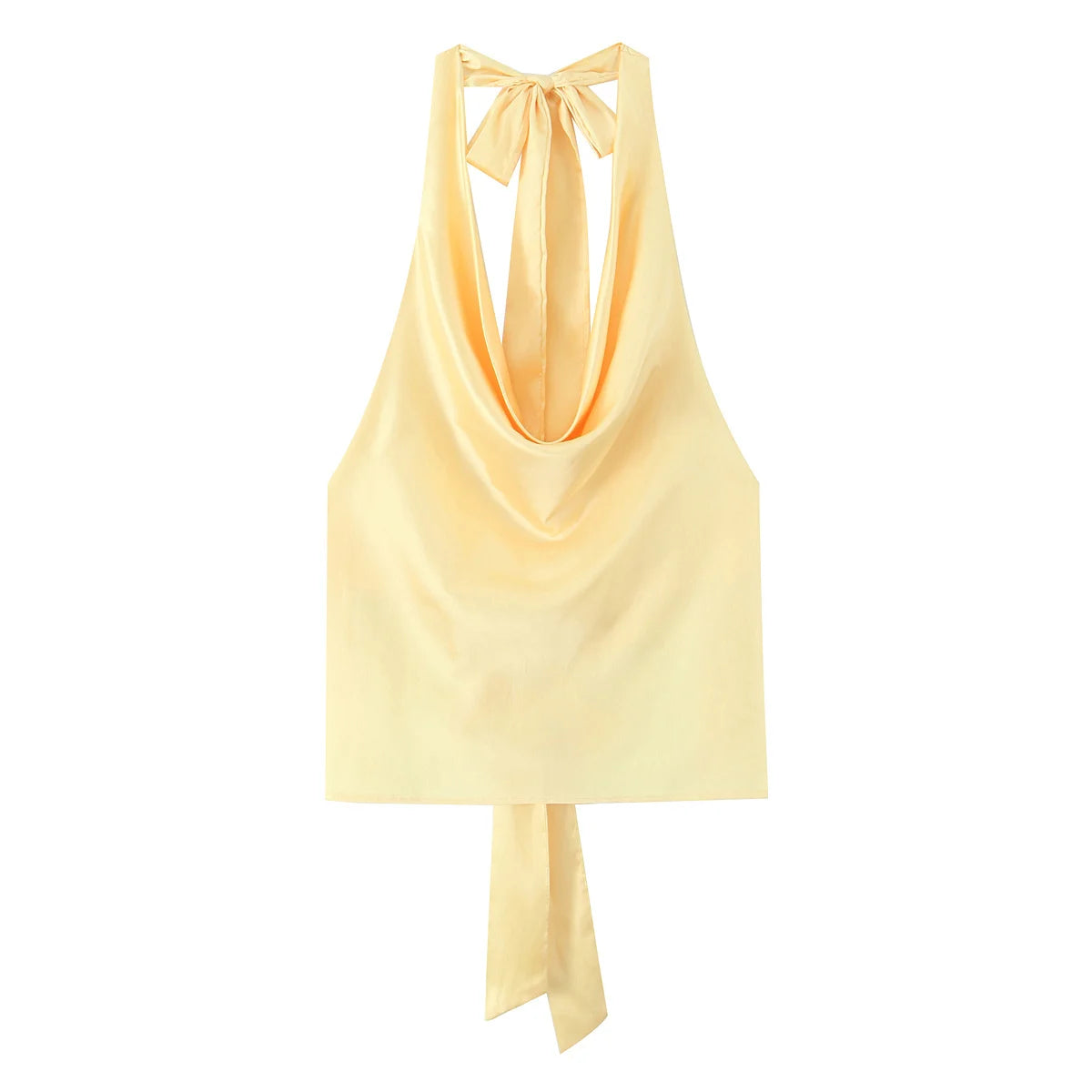 Top dos nu satin