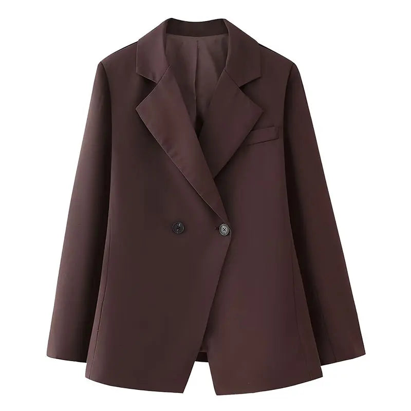 Blazer croisé double boutonnage