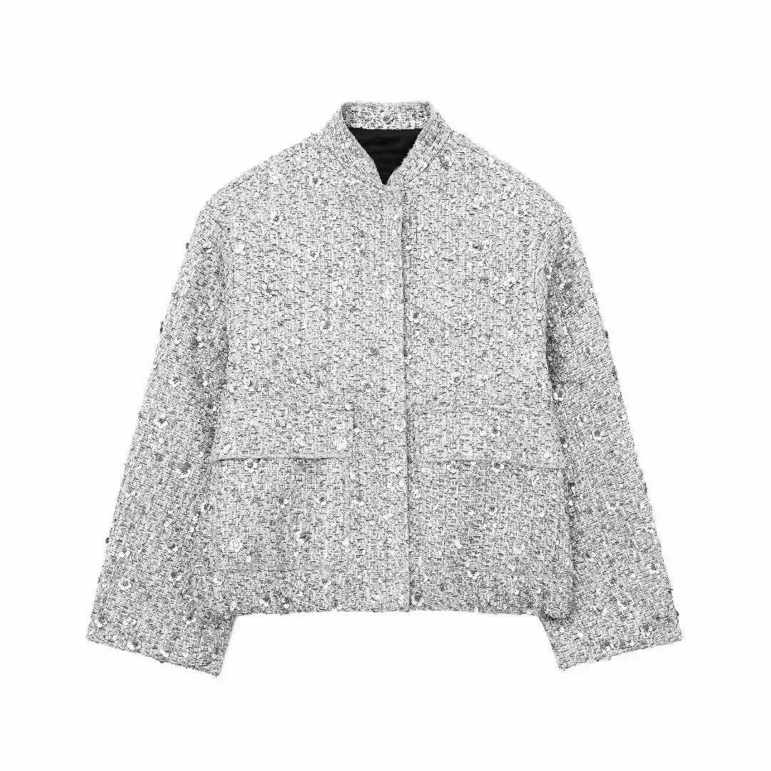 Blouson à paillettes