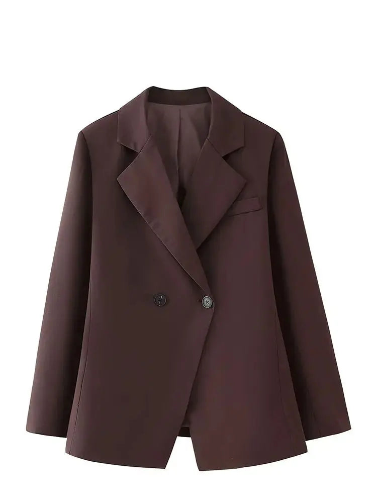 Blazer croisé double boutonnage