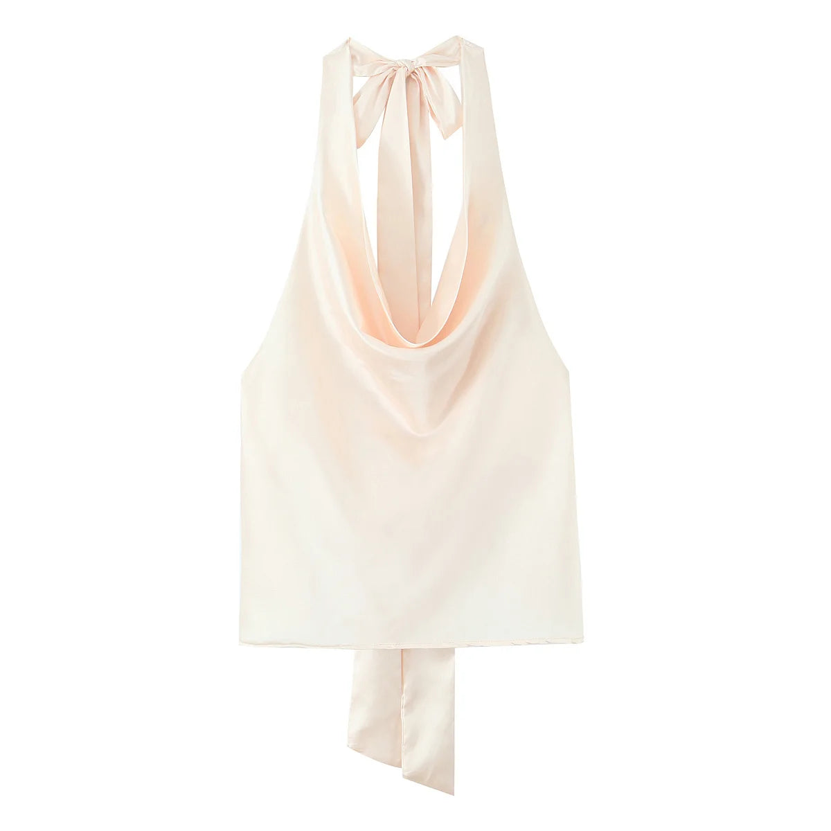 Top dos nu satin