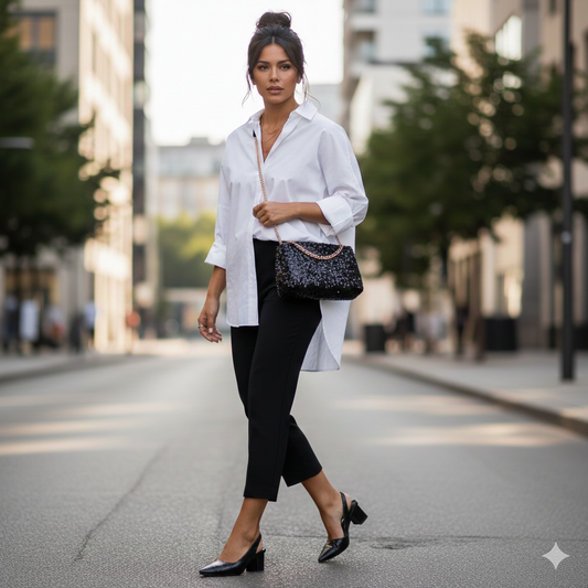 Escarpins Vintage à Talons et Bout Pointu