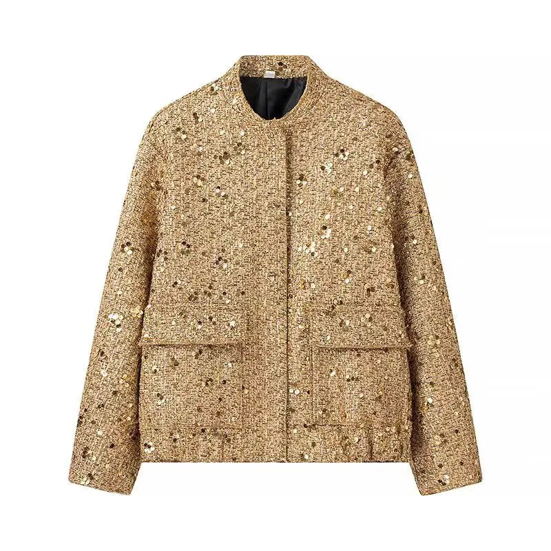 Blouson à paillettes