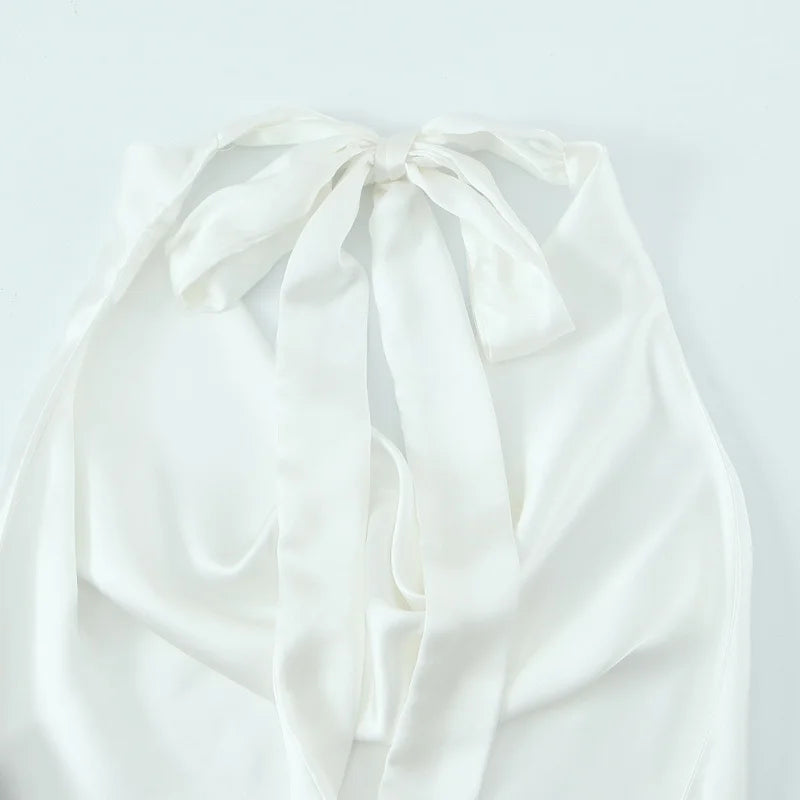 Top dos nu satin