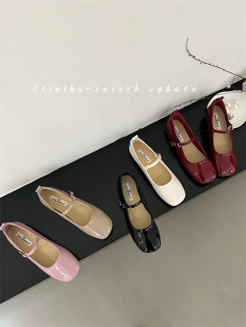 Ballerines vernis CLARA