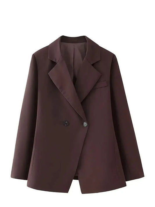 Blazer croisé double boutonnage