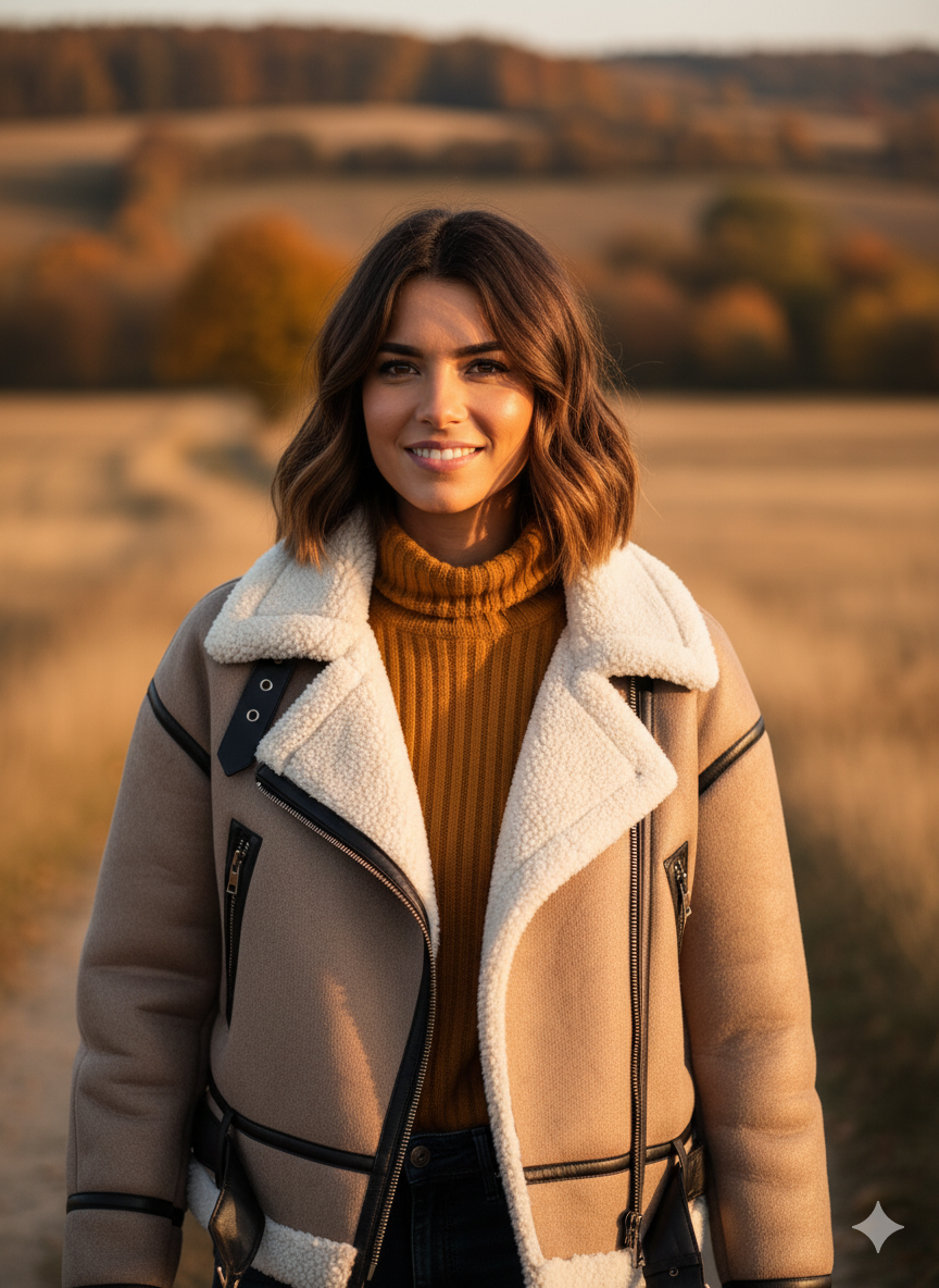 Blouson rétro aviateur femme – Style tendance | Beca