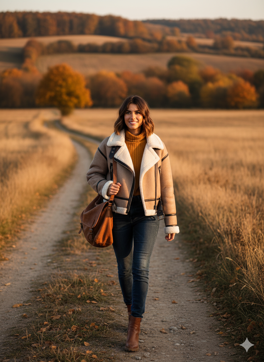 Blouson rétro aviateur femme – Style tendance | Beca