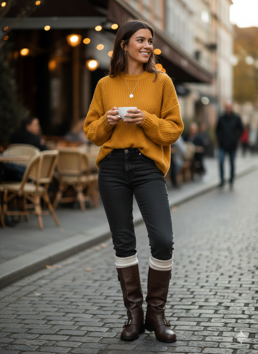 Bottes hautes pour femme vues de face avec tige élégante