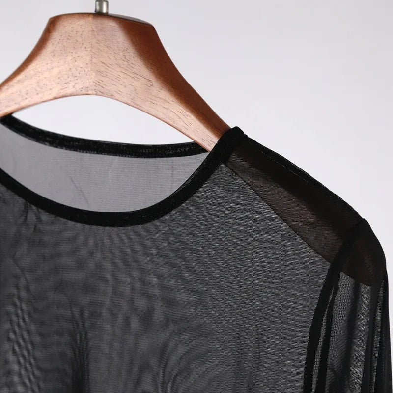 t-shirt femme en maille coupe slim